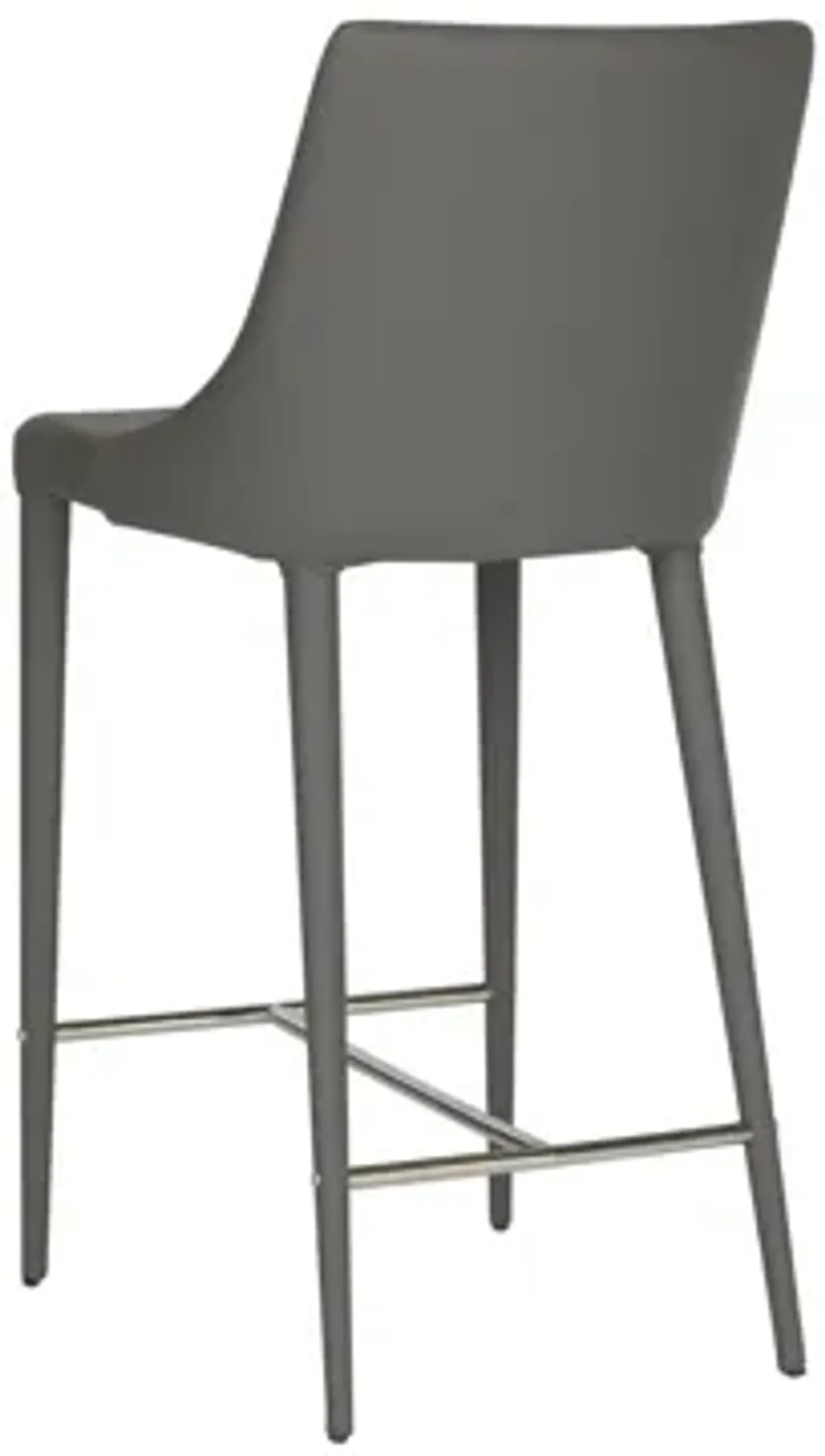 Adele Counter Stool - Set of 2 in Gray by Safavieh