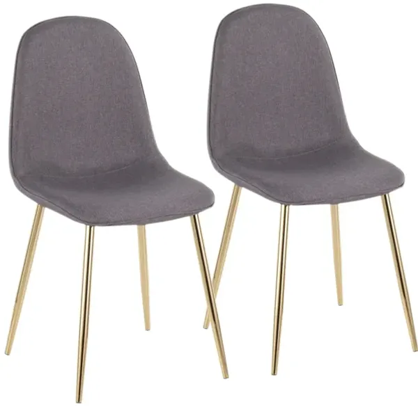 Pebble Dining Chairs: Set of 2