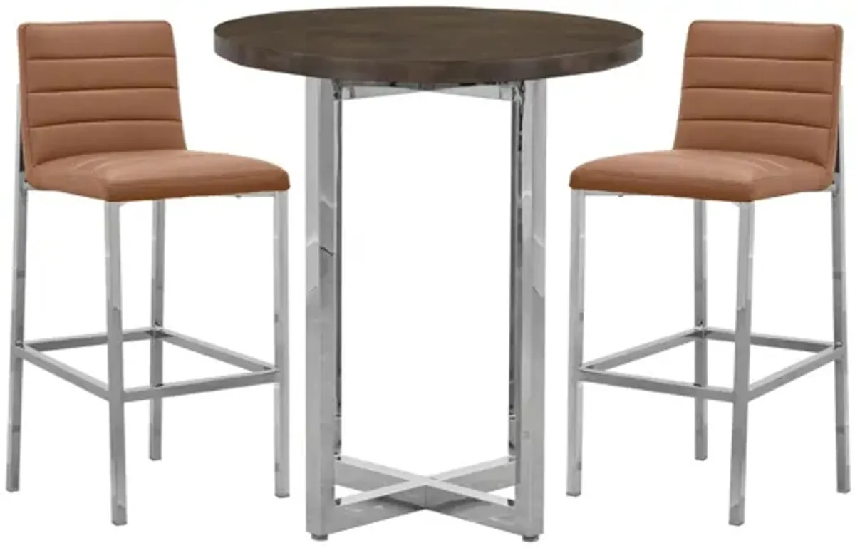 Amalfi Metal Back Bar Stool