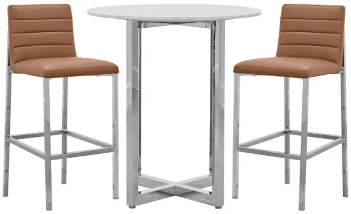 Amalfi Metal Back Bar Stool