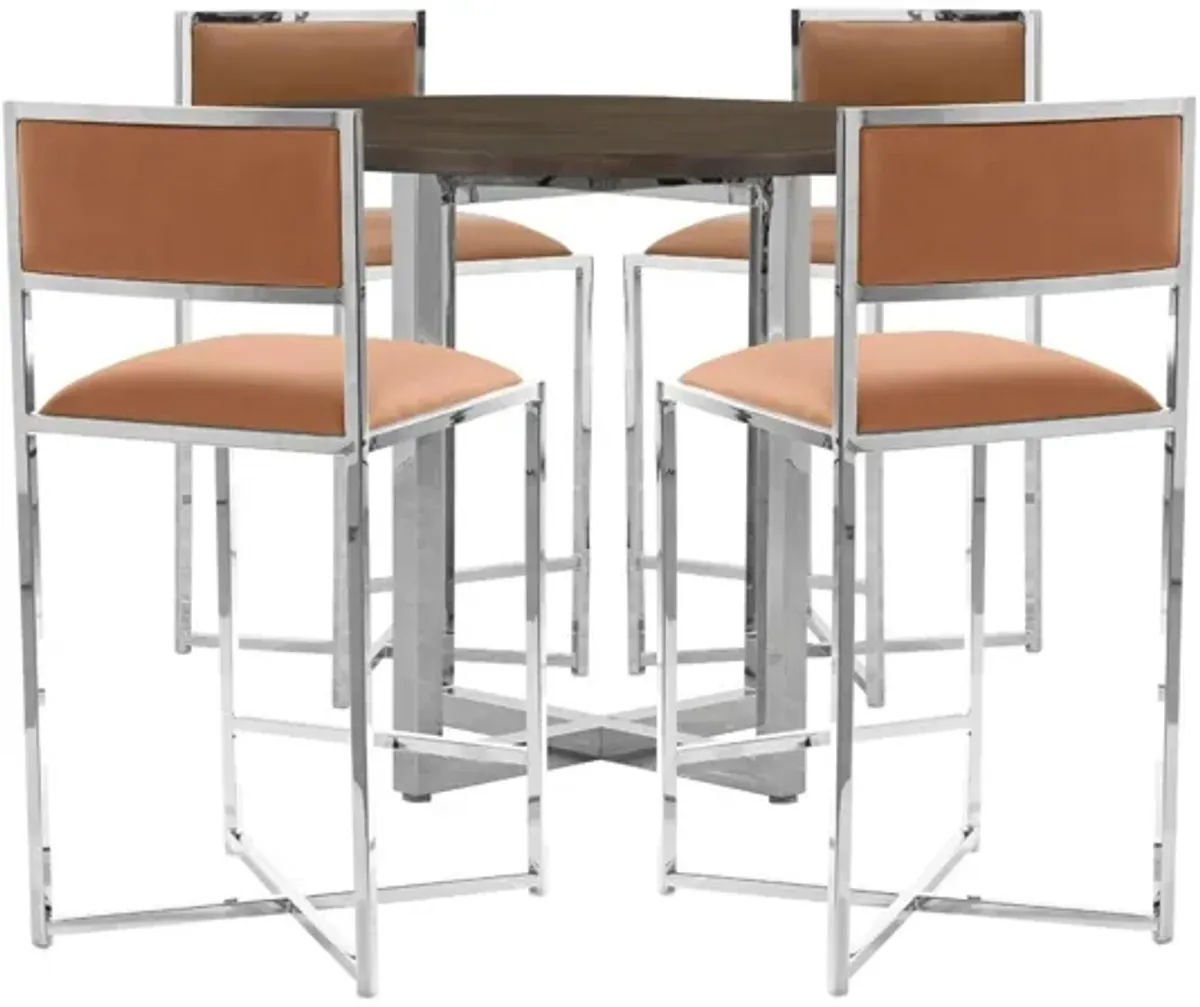 Amalfi X-Base Counter Stool- Set of 2