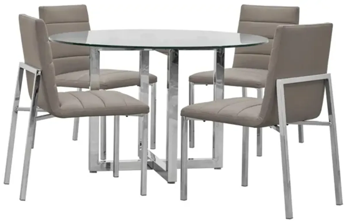 Amalfi Metal Back Dining Chair- Set of 2