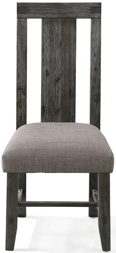 Meadow Upholstered Dining Chair in Rustic Truffle by Bellanest