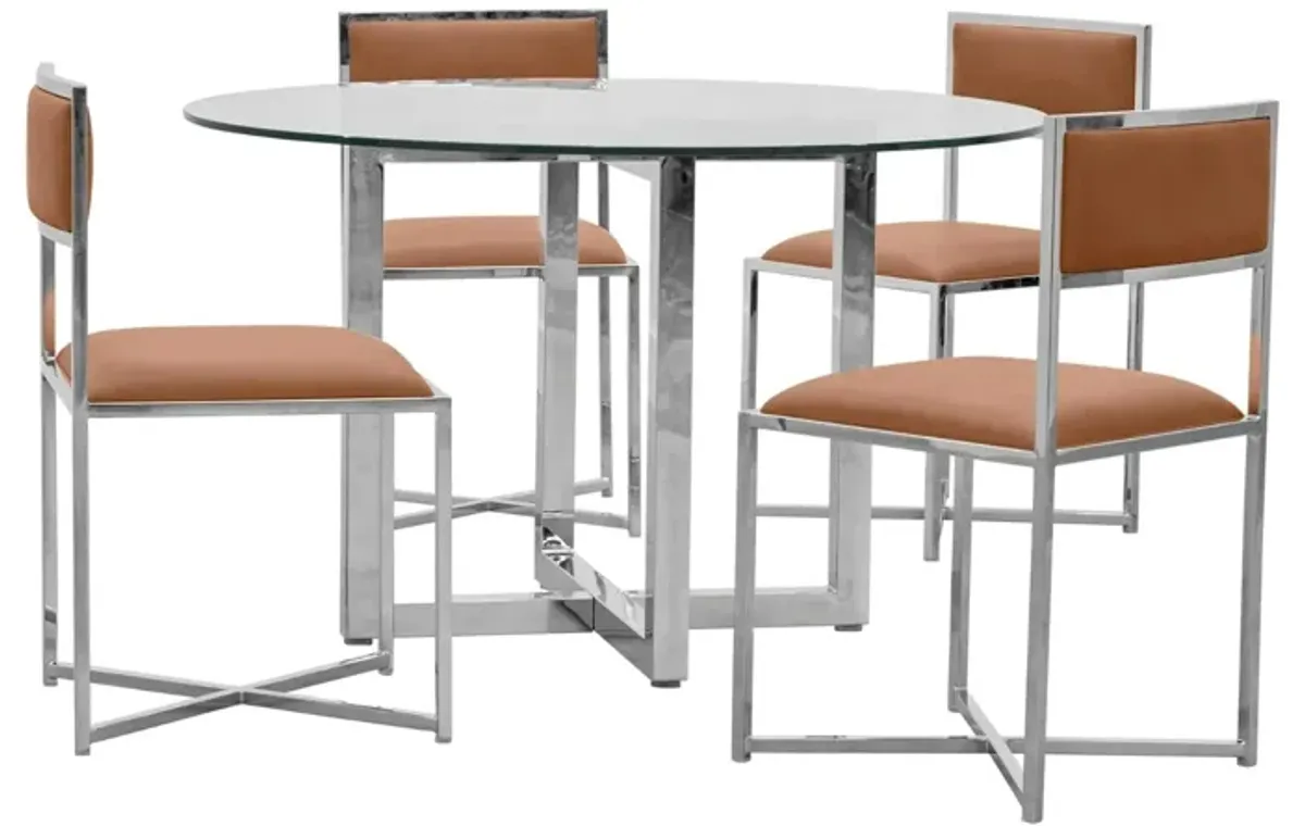Amalfi X-Base Dining Chair- Set of 2