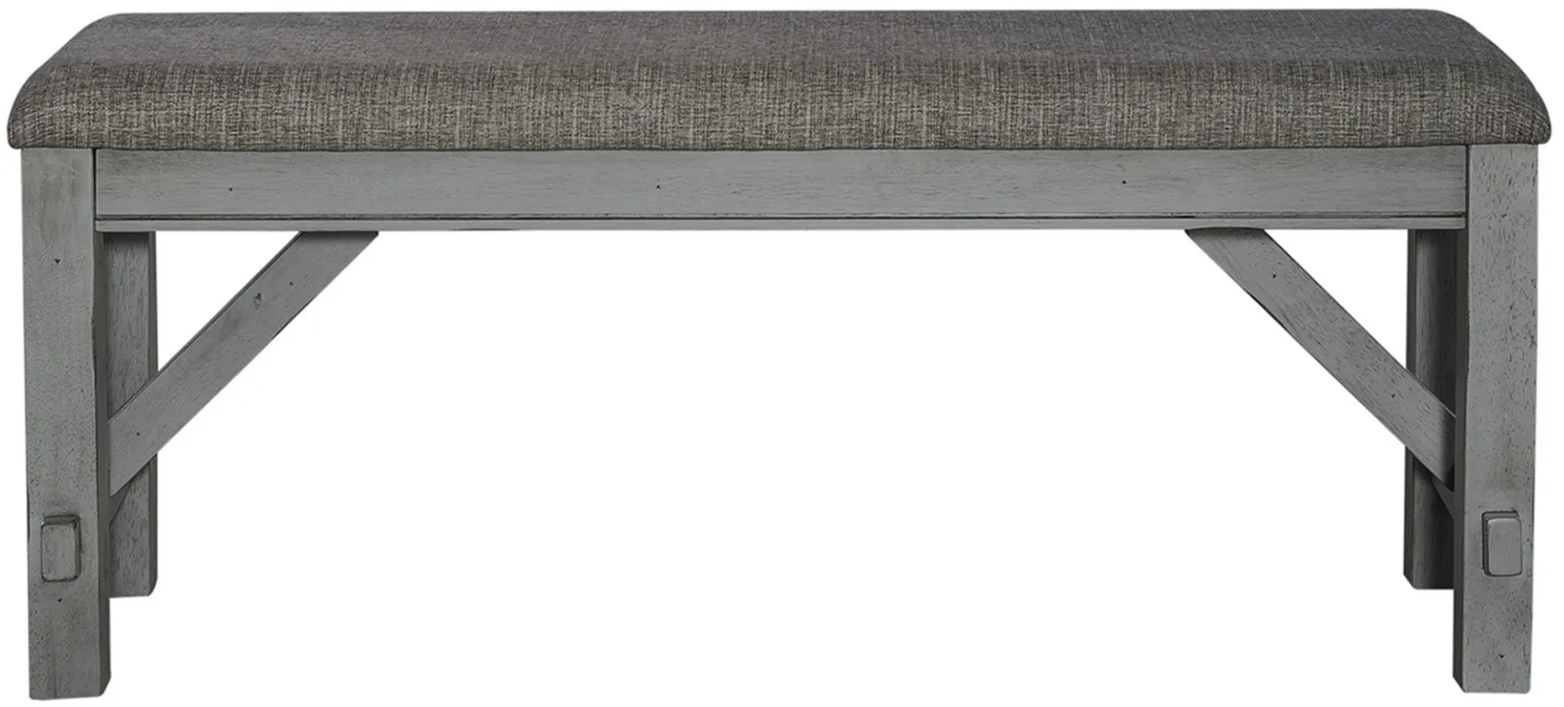 Newport Dining Bench in Smokey Gray by Liberty Furniture