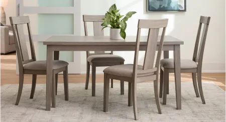 Maureen Dining Chair in Brown/Gray by Davis Intl.