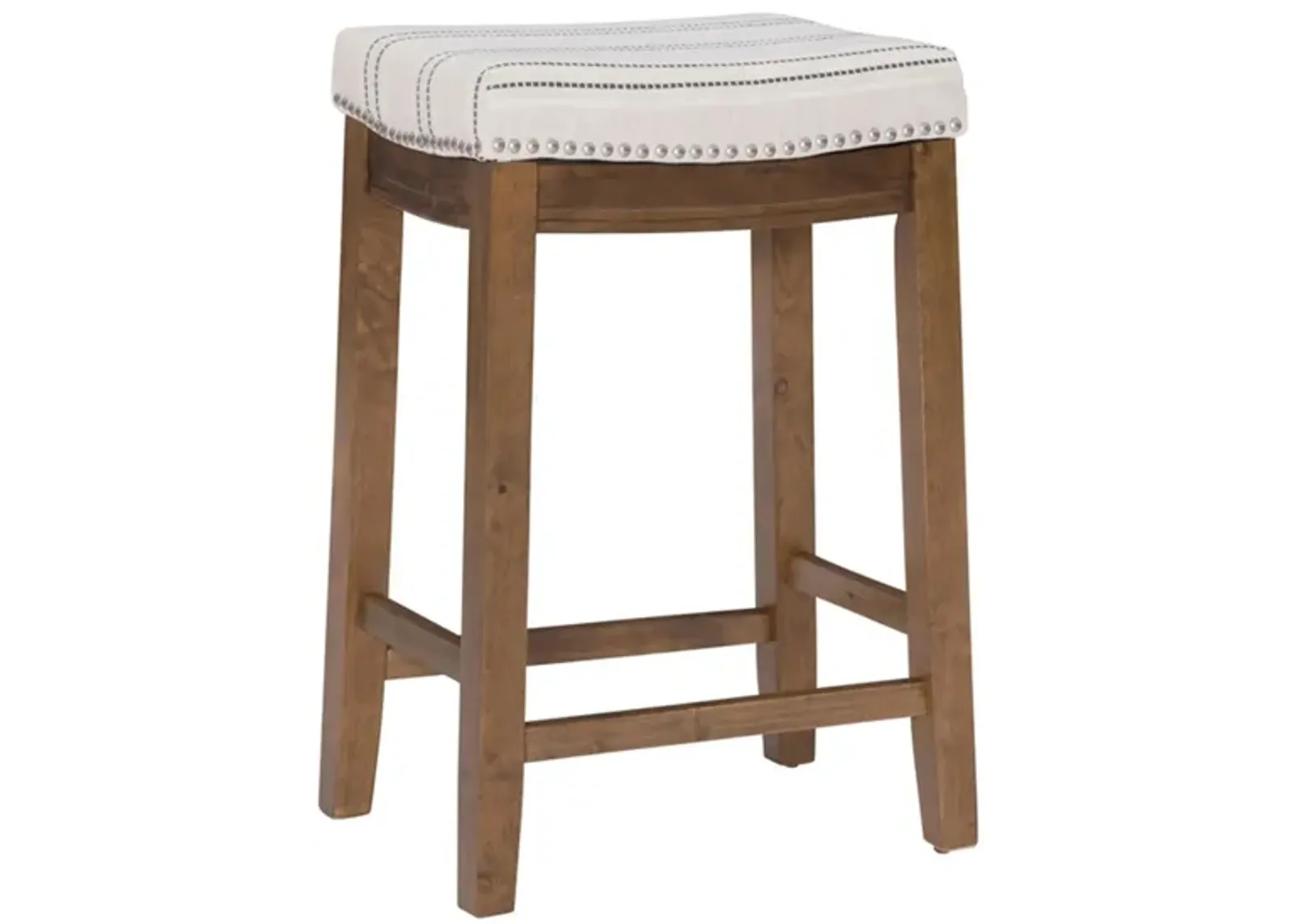 Claridge Counter Stool in Dark Brown by Linon Home Decor