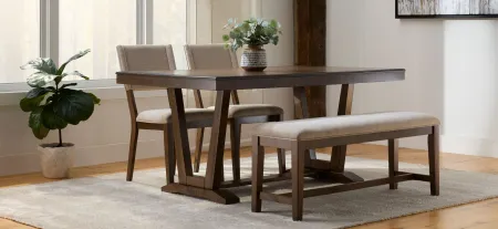 Drakeshire Dining Bench in Brown by Legacy Classic Furniture