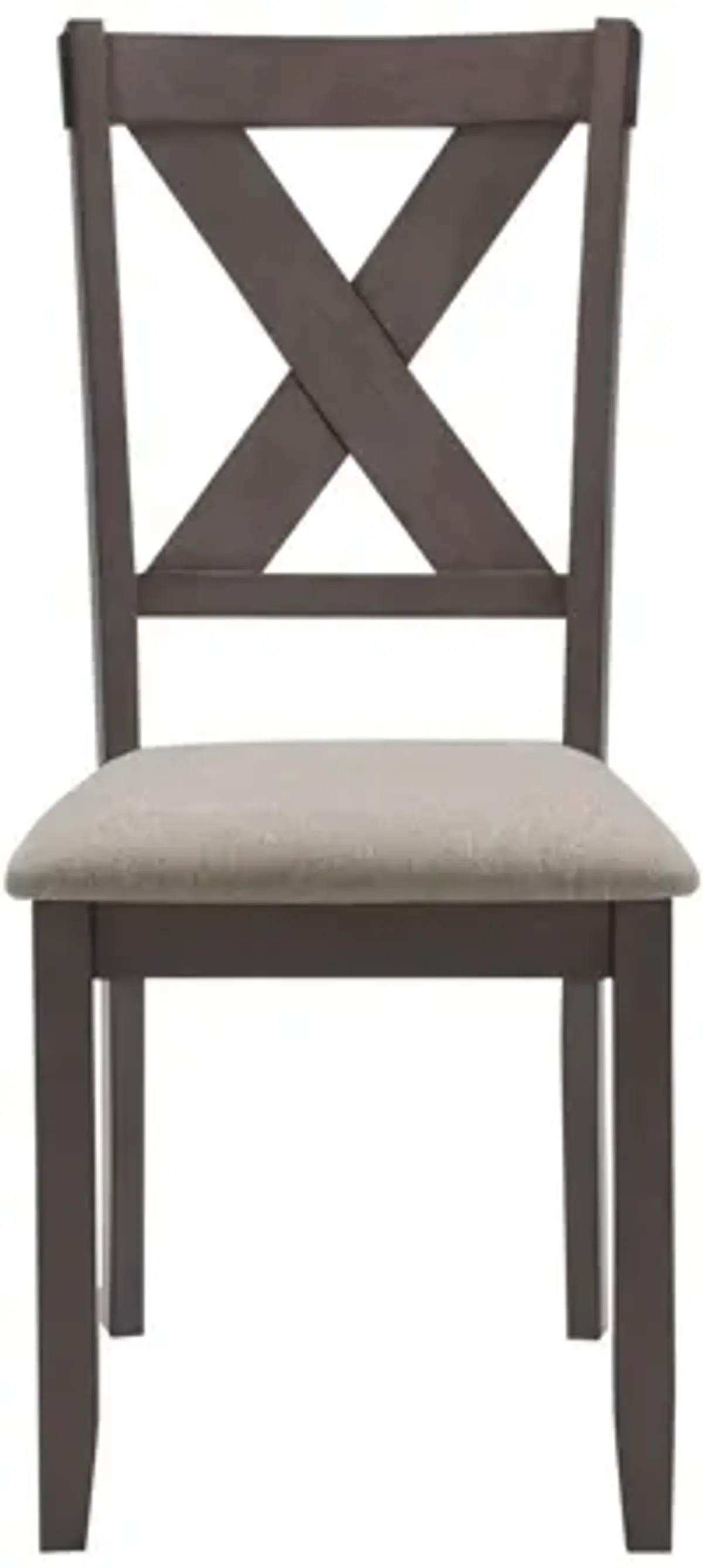 Melvin Side Chair in Dark Gray by Davis Intl.