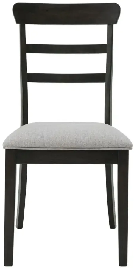 Hayes Dining Chair in Charcoal Gray by Bellanest