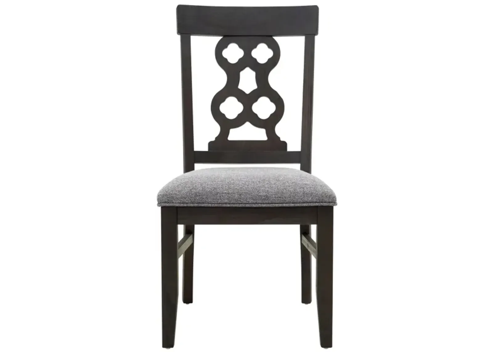 Belmore Dining Chair in Gray / Espresso by Homelegance