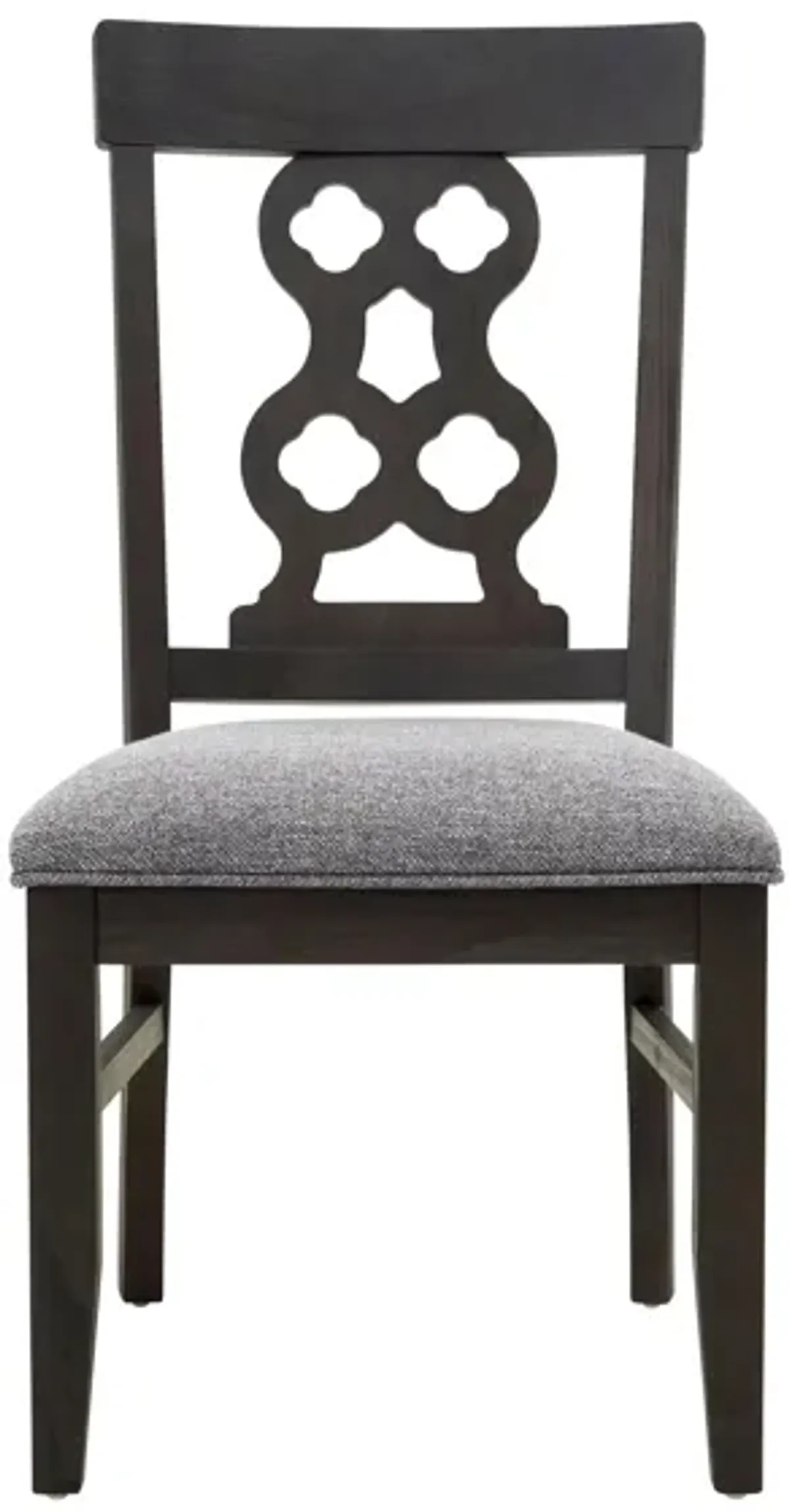 Belmore Dining Chair in Gray / Espresso by Homelegance