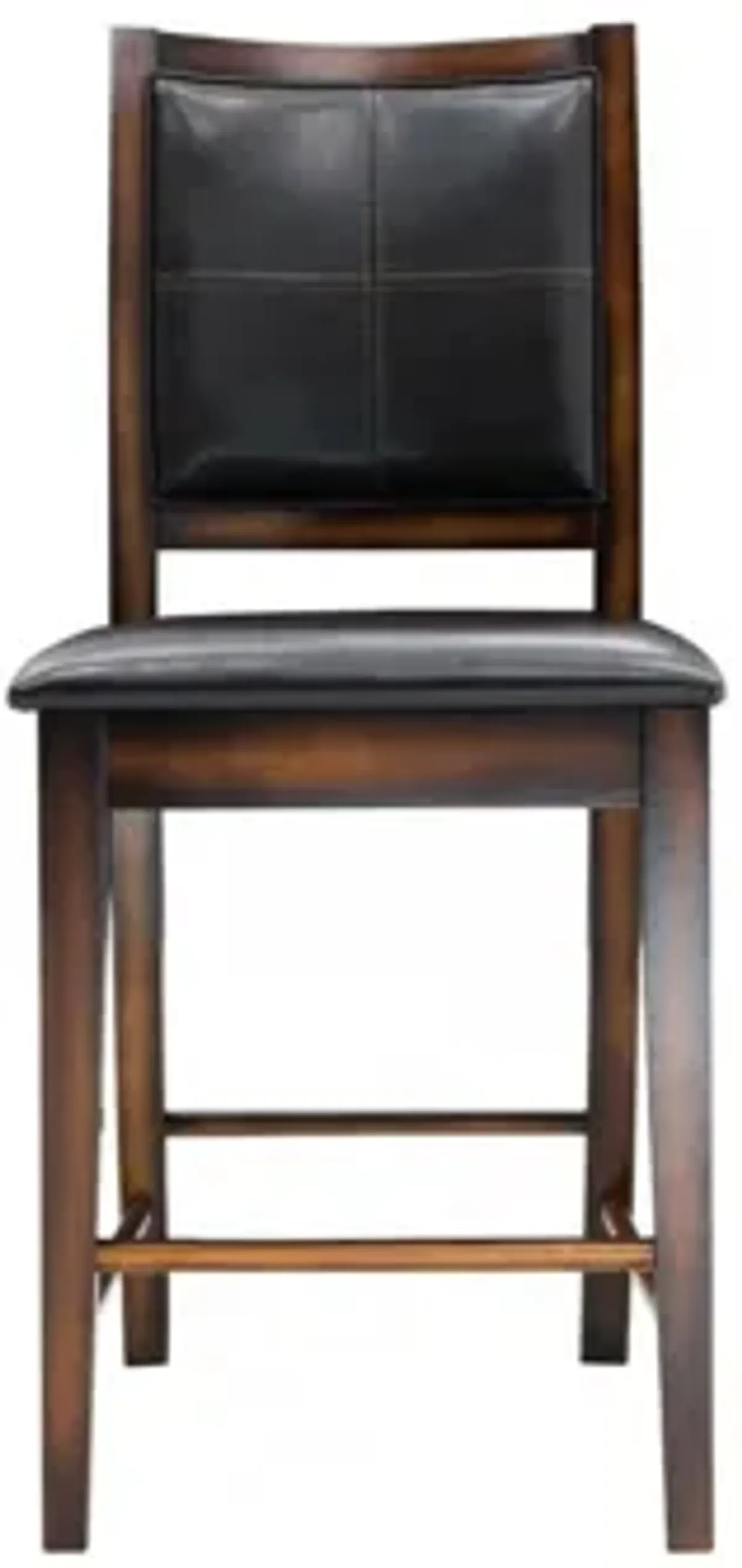 Denver Counter Stool in Amber / Dark Brown by Homelegance