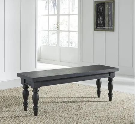 Harvest Home Bench in Chalkboard by Liberty Furniture