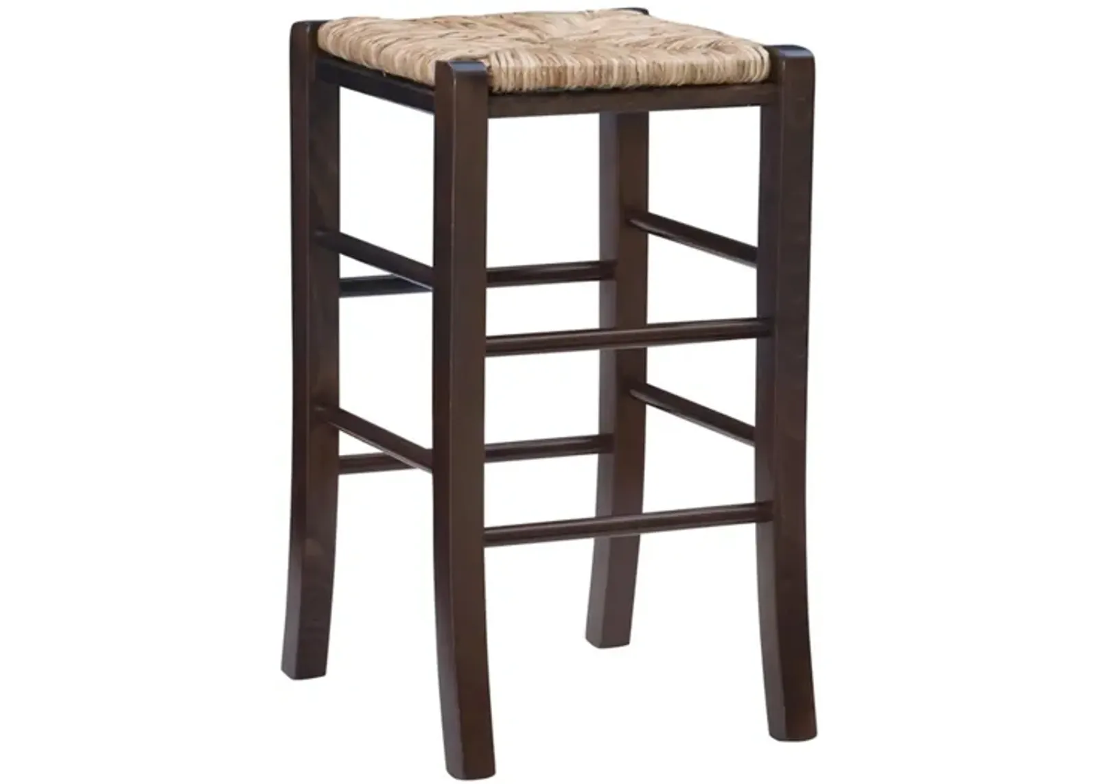 Gianna Backless Counter Stool -2pc. in Dark Brown by Linon Home Decor