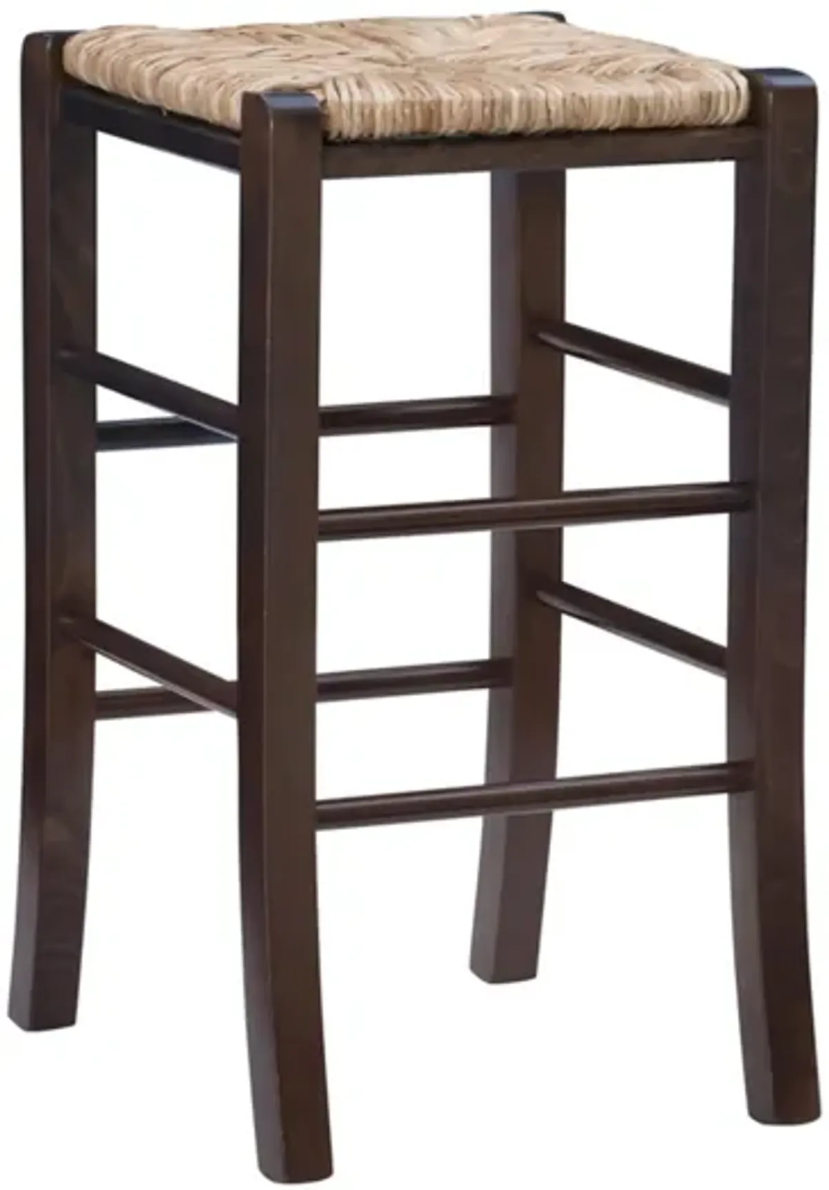 Gianna Backless Counter Stool -2pc. in Dark Brown by Linon Home Decor