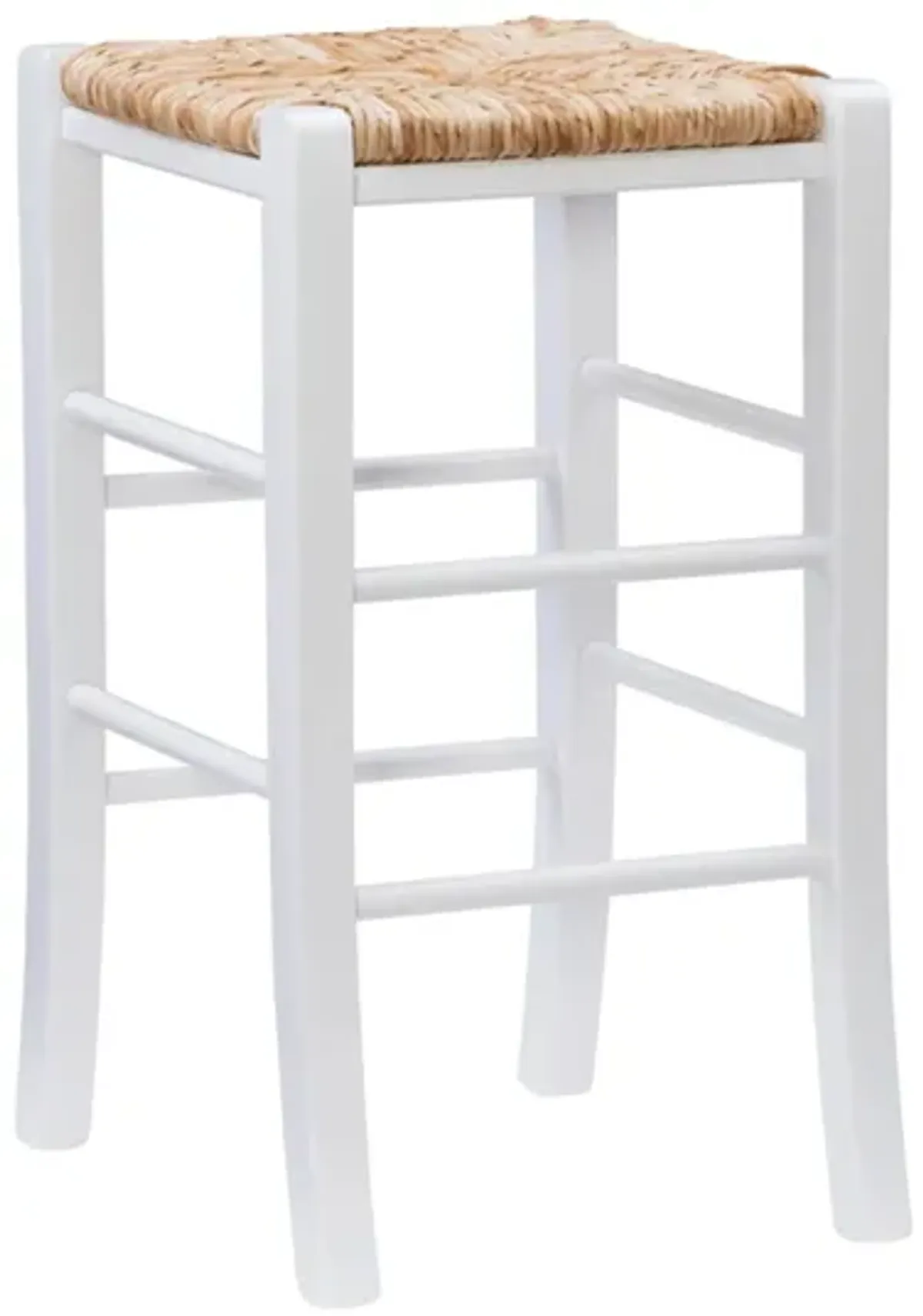 Gianna Backless Counter Stool -2pc. in White by Linon Home Decor