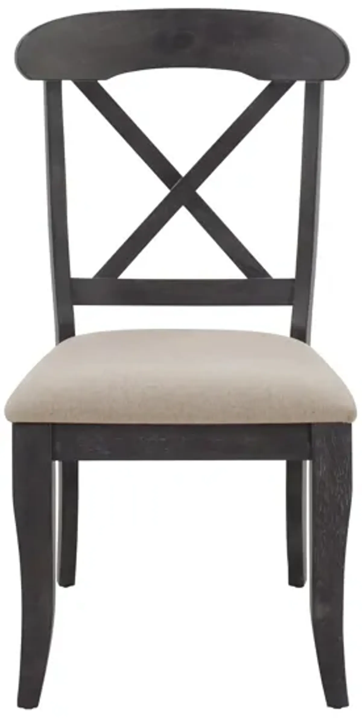 Charleston Dining Side Chair in Slate w/ Weathered Pine Finish by Liberty Furniture