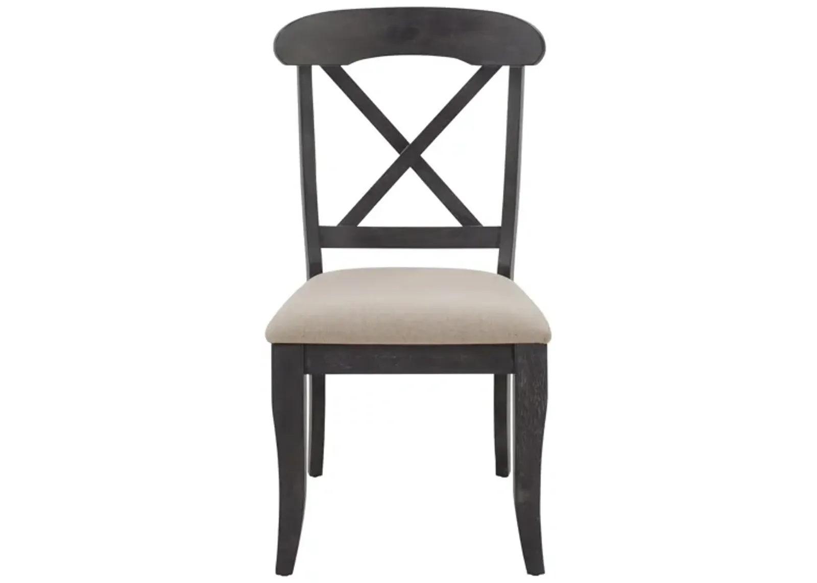 Charleston Dining Side Chair in Slate w/ Weathered Pine Finish by Liberty Furniture