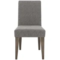 Eastside Upholstered Dining Side Chair in Mist Gray by Canadel Furniture