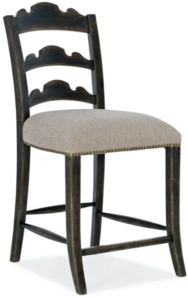 Hostyn Hill Ladder-back Counter Stool