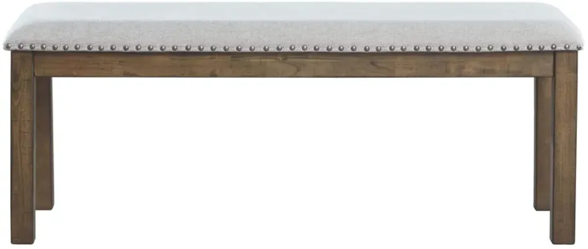 Montana Casual Upholstered Bench in Beige by Ashley Express