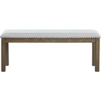 Montana Casual Upholstered Bench in Beige by Ashley Express