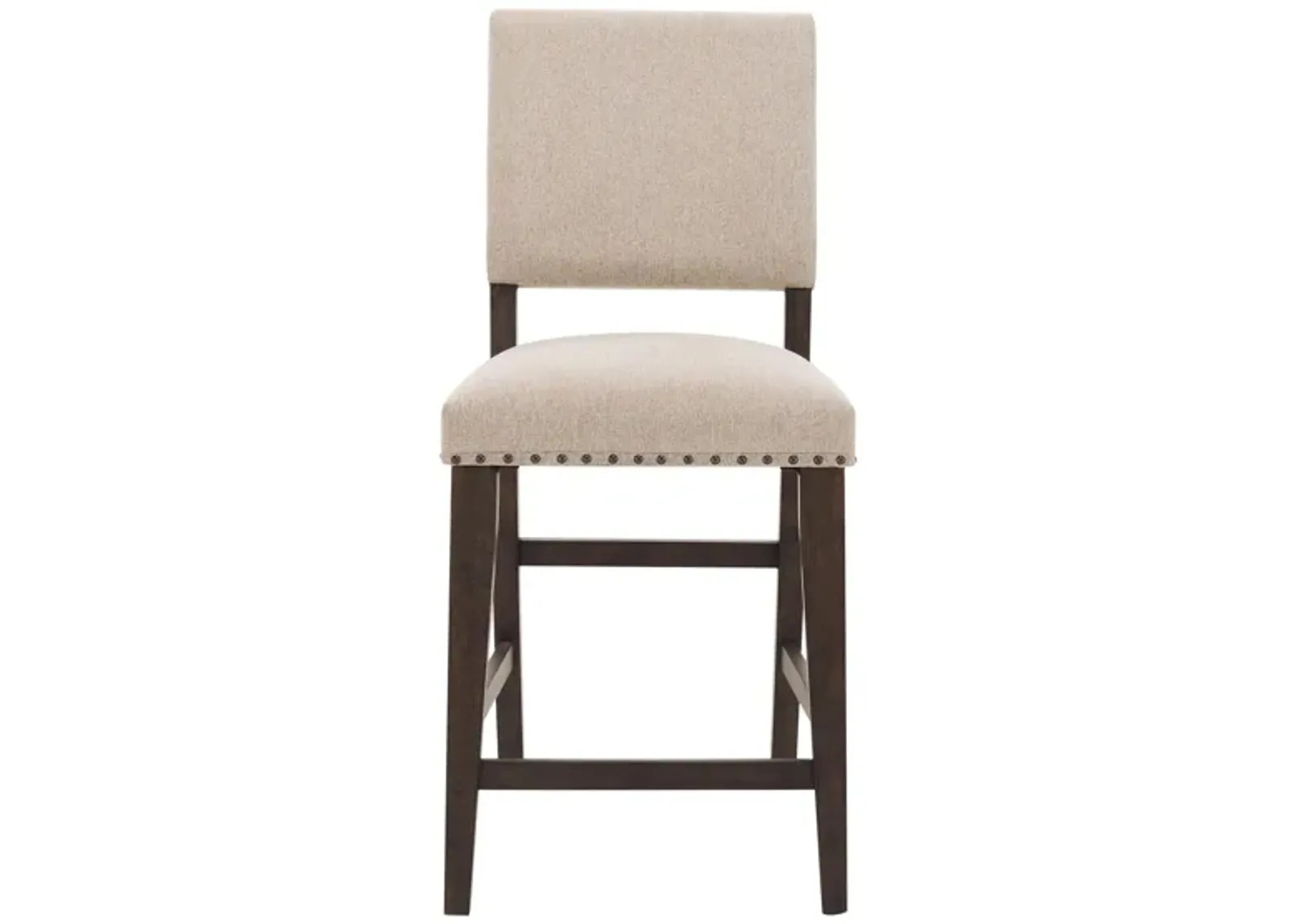 Halloway Counter-height Chair in Gray / Espresso by Davis Intl.