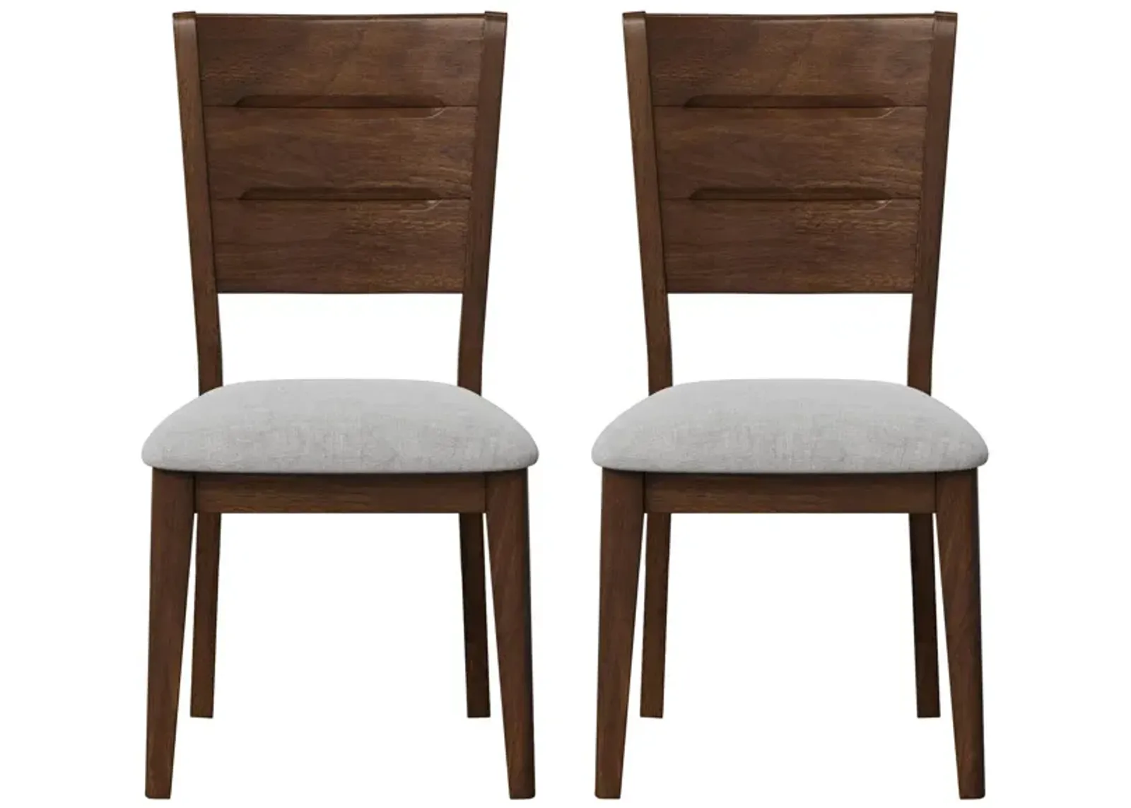 Dorval Side Chair: Set of 2 in Cherry by Bernards Furniture Group