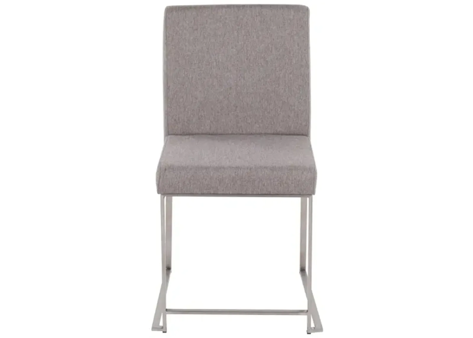 Fuji Dining Chair - Set of 2 in Gray by Lumisource