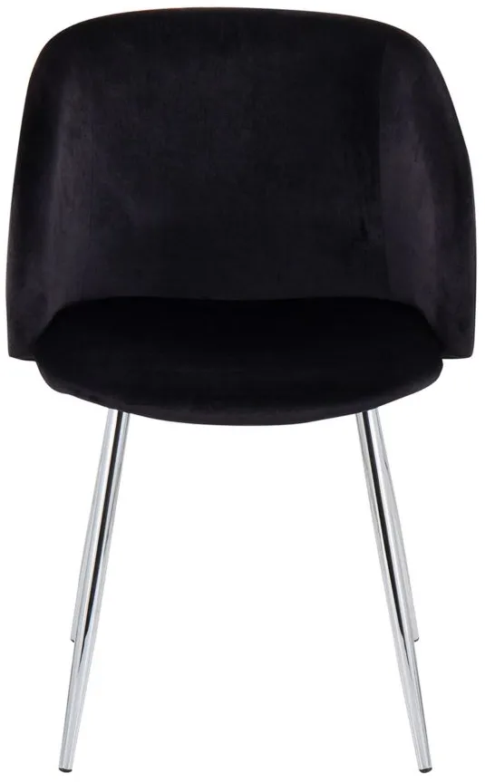 Fran Chair - Set of 2 in Black by Lumisource
