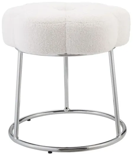 Galion Stool in Silver by Linon Home Decor