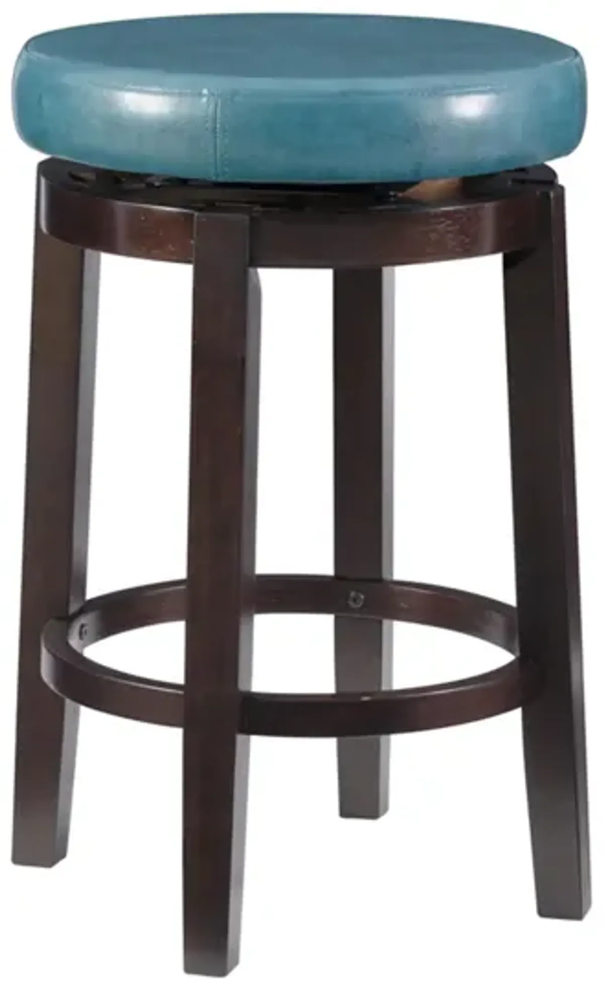 Maya Counter Stool in Dark Brown by Linon Home Decor