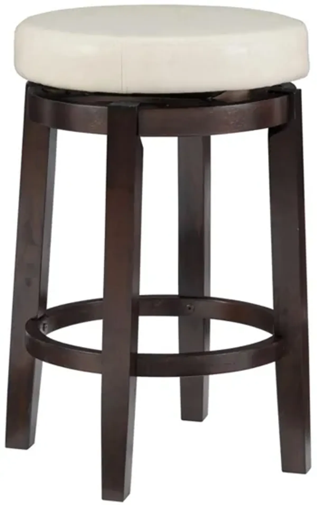 Maya Counter Stool in Dark Brown by Linon Home Decor