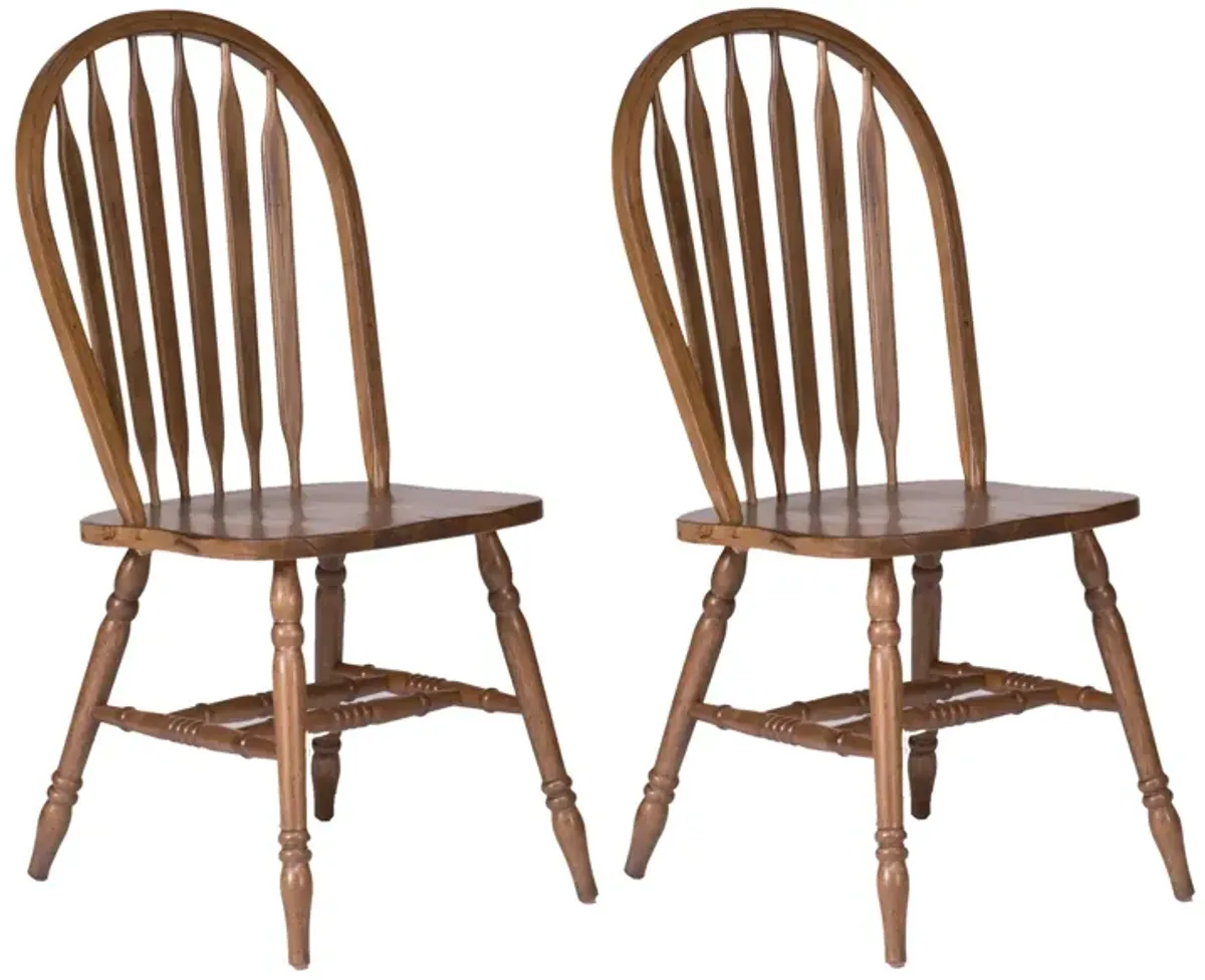 Carolina Crossing Side Chair- Set of 2