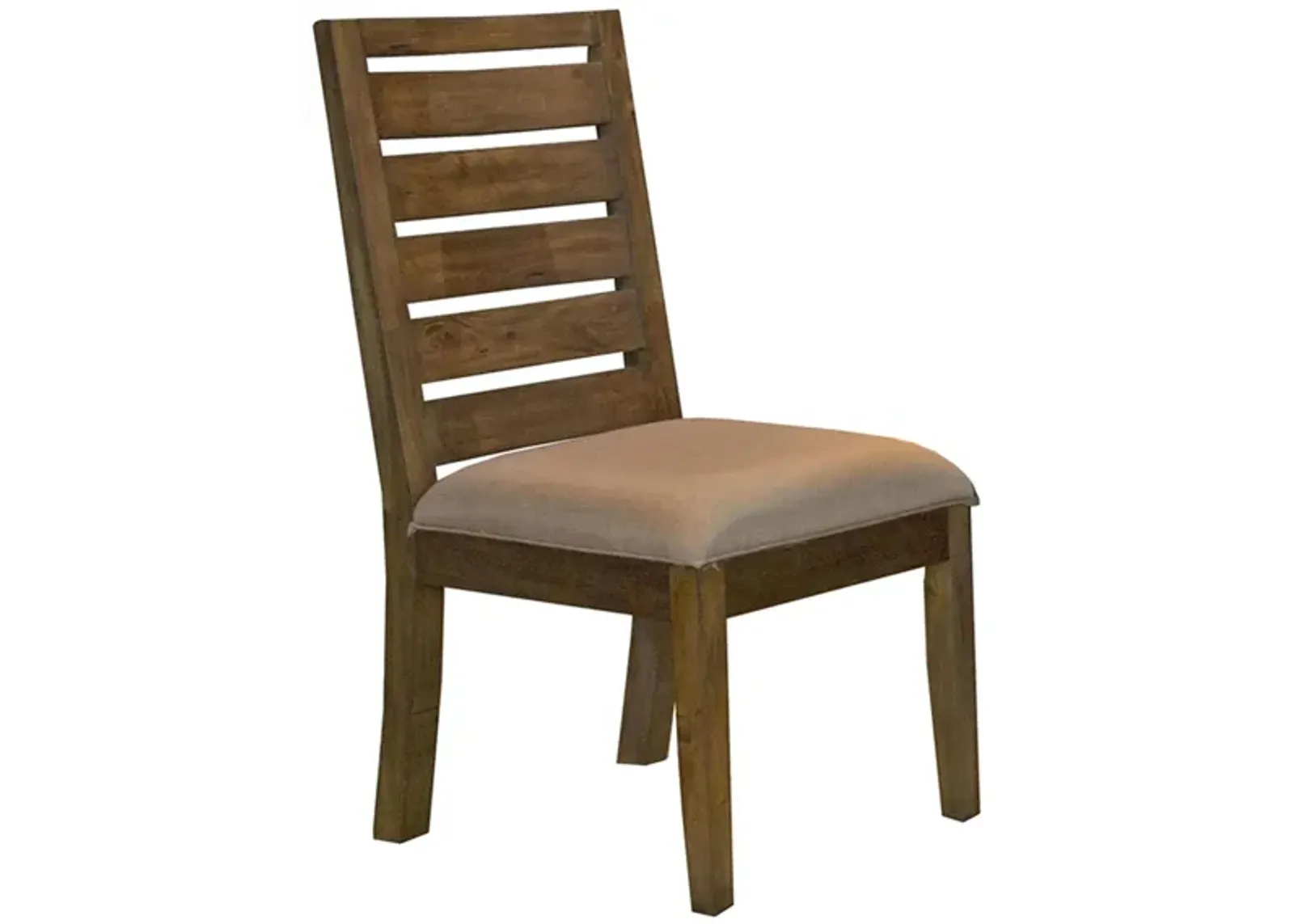 Anacortes Upholstered Side Chair in Salvage Mahogany by A-America