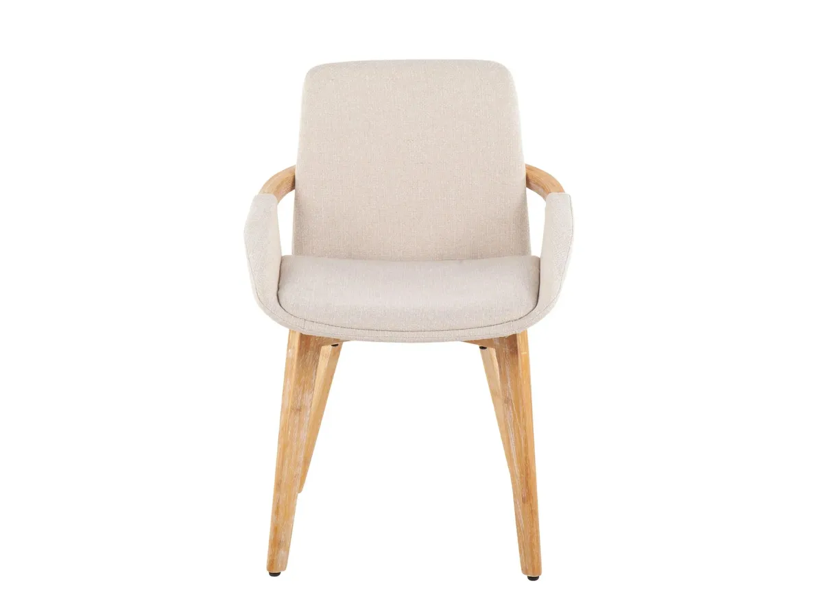 Cosmo Chair in Ivory by Lumisource