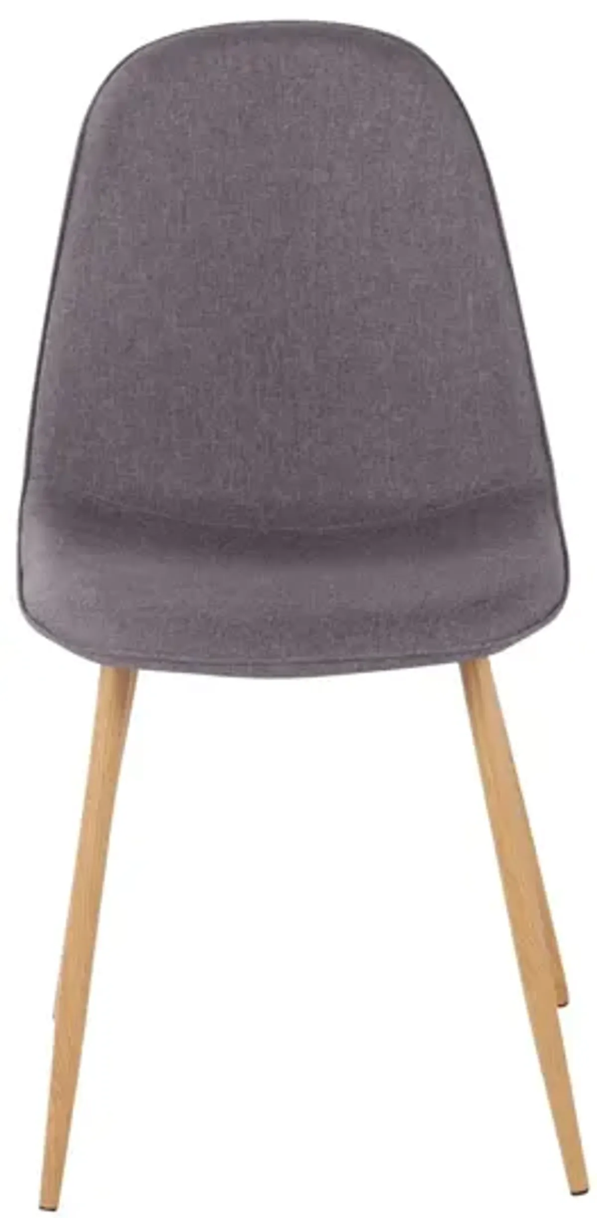 Pebble Chair - Set of 2 in Gray by Lumisource