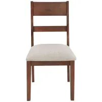 Santa Cruz Side Chair in Rustic Brown by Bellanest