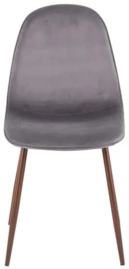 Pebble Chair - Set of 2 in Gray by Lumisource