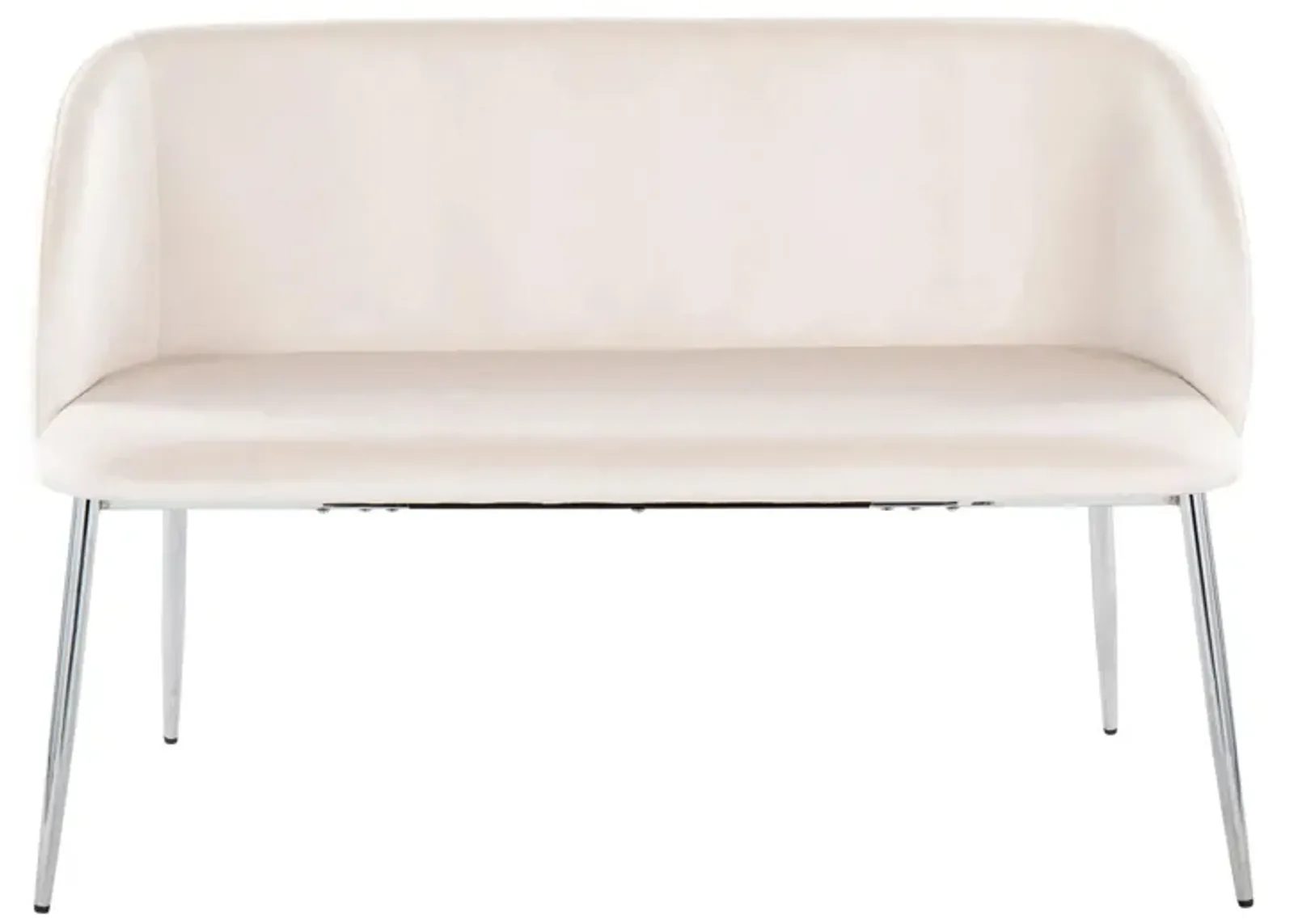 Fran Bench in Cream by Lumisource