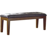 Fowler Bench in Medium Brown by Ashley Furniture