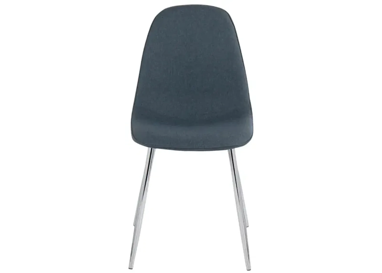 Pebble Dining Chair - Set of 2 in Blue by Lumisource