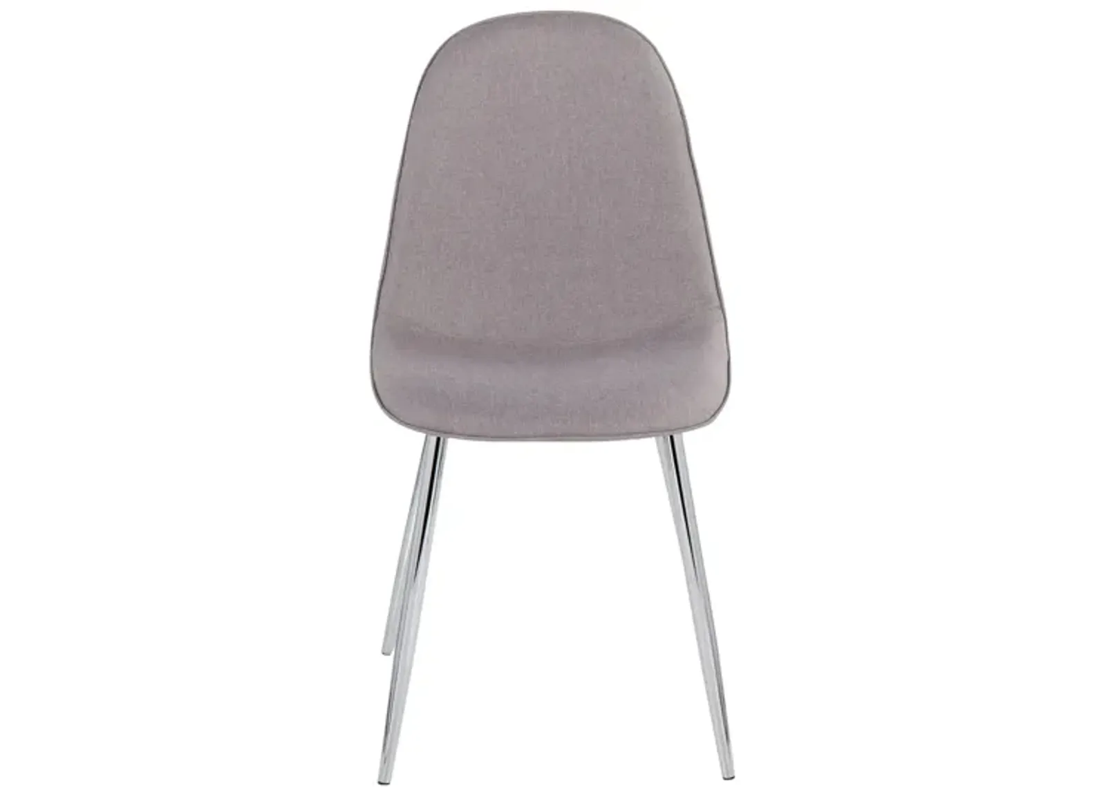 Pebble Dining Chair - Set of 2 in Gray by Lumisource