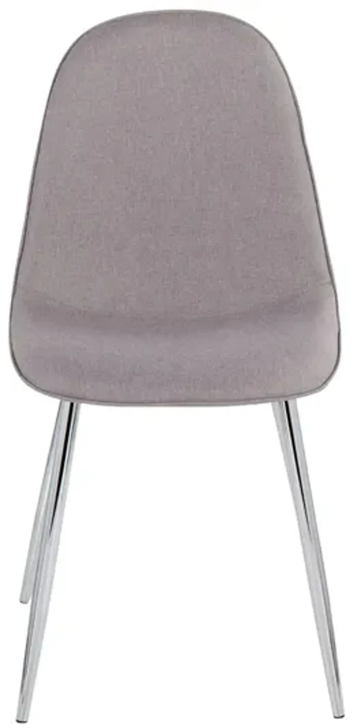 Pebble Dining Chair - Set of 2 in Gray by Lumisource