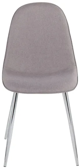 Pebble Dining Chair - Set of 2 in Gray by Lumisource