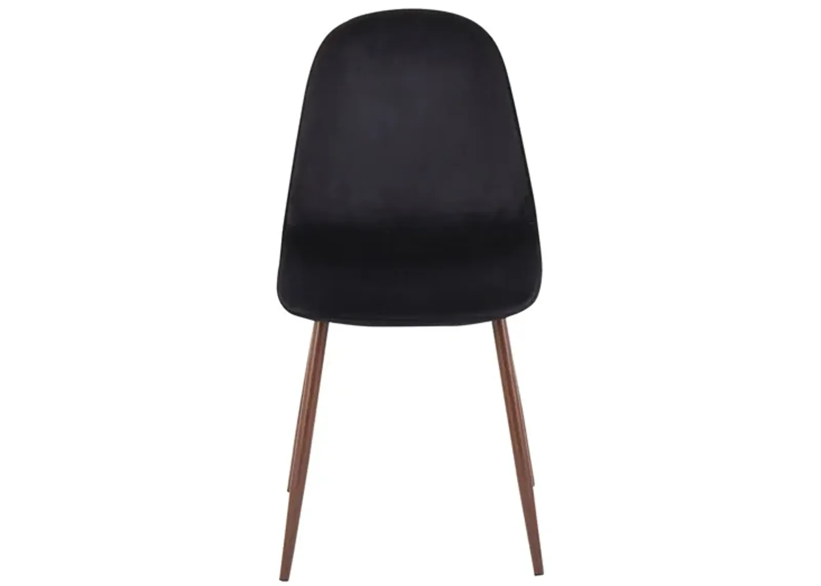 Pebble Dining Chair - Set of 2 in Black by Lumisource