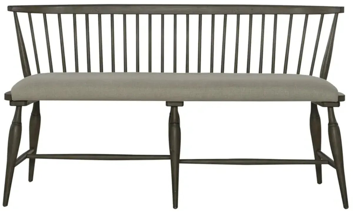 Americana Farmhouse Bench in Dusty Taupe by Liberty Furniture