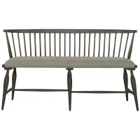 Americana Farmhouse Bench in Dusty Taupe by Liberty Furniture