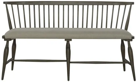 Americana Farmhouse Bench in Dusty Taupe by Liberty Furniture